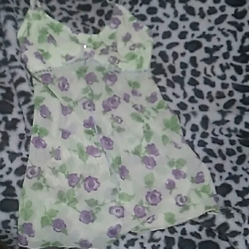 One of My Faves ! Brand New See Through Light Green Intimate!